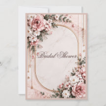 Elegante Floral Rosa Rubor