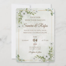 Elegante Floral - Rústico Boho Personalizable