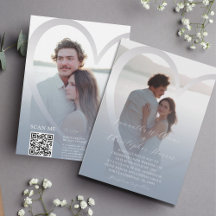 Elegante foto Boda de corazón azul y plateado