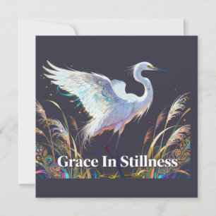 Invitación elegante Gracia en quietud