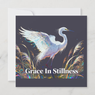 Invitación elegante Gracia en quietud
