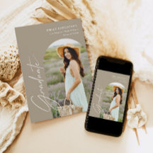 Elegante Graduación de Foto Arco