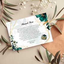 Elegante Graduación Verde azulada y Gold Floral Gr