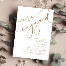 Elegante Guión de Oro Somos Partido de Compromiso 