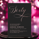 Invitación Elegante guión Sesenta Rosas Oro 60 cumpleaños<br><div class="desc">Celebrar un hito notable con la Elegante Script Sesenta Rosa Oro 60 Invitación de cumpleaños. Este diseño bellamente diseñado combina un guión elegante en tonos dorados subió con un fondo sofisticado, creando una invitación tan atemporal como la celebración misma. Perfecto para una fiesta de cumpleaños 60 con estilo e inolvidable....</div>