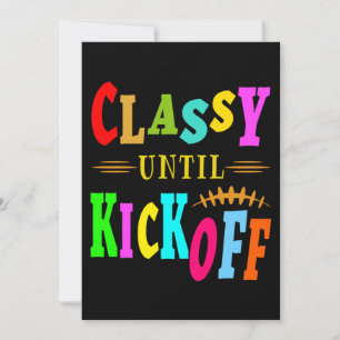 Invitación Elegante hasta el inicio del partido