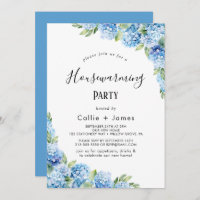 Elegante Hydrangea Azul | Calentamiento de casas b