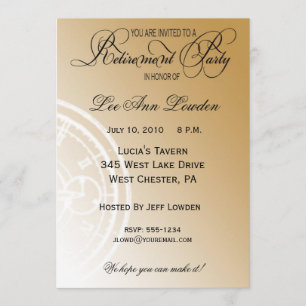 Invitación elegante, intemporal del fiesta de