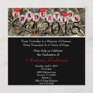 Invitación Elegante Invitación/Invitación de Graduación