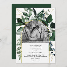 Elegante jardín botánico boda fotográfico moderno