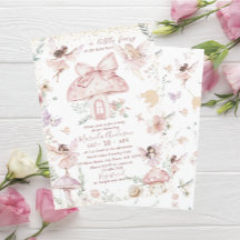 Elegante jardín de hadas de flores silvestres con