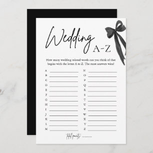 Invitación Elegante juego de ducha de novia Boda de barba neg