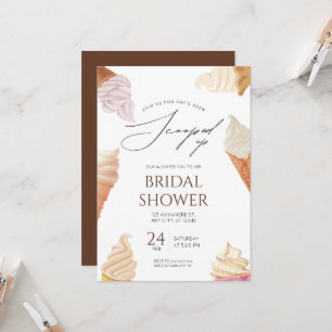 Invitación Elegante, la han sacado de la ducha de novia