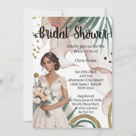 Invitación elegante | lindo | divertida | ducha de novia