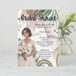 Invitación elegante | lindo | divertida | ducha de novia