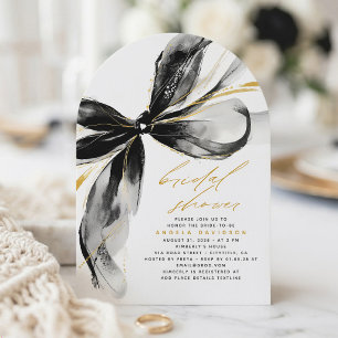 Invitación Elegante Lluvia de Boda Romántica y Caprichosa con