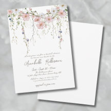 Elegante Lluvia de Flores Botánicas Florales Nupci