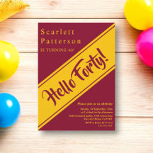 Elegante Lujo Borgoña Y Oro 40 Aniversario