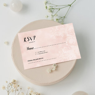 Invitación Elegante marco de encaje de flores blancas de melo