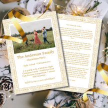 Elegante marco floral de oro vintage