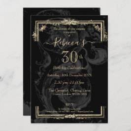 Invitación Elegante Marie Antoinette sobre inspiración france