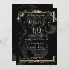 Invitación Elegante Marie Antoinette sobre inspiración france