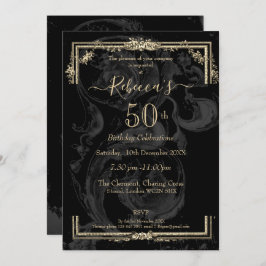 Invitación Elegante Marie Antoinette sobre inspiración france