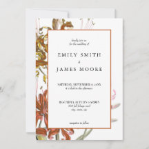 Elegante matrimonio rústico floral otoño otoño oto