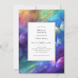 Invitación Elegante Me Da Mariposas Ducha Bridal