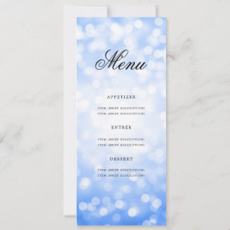 Invitación Elegante menú de la fiesta de cumpleaños número 60