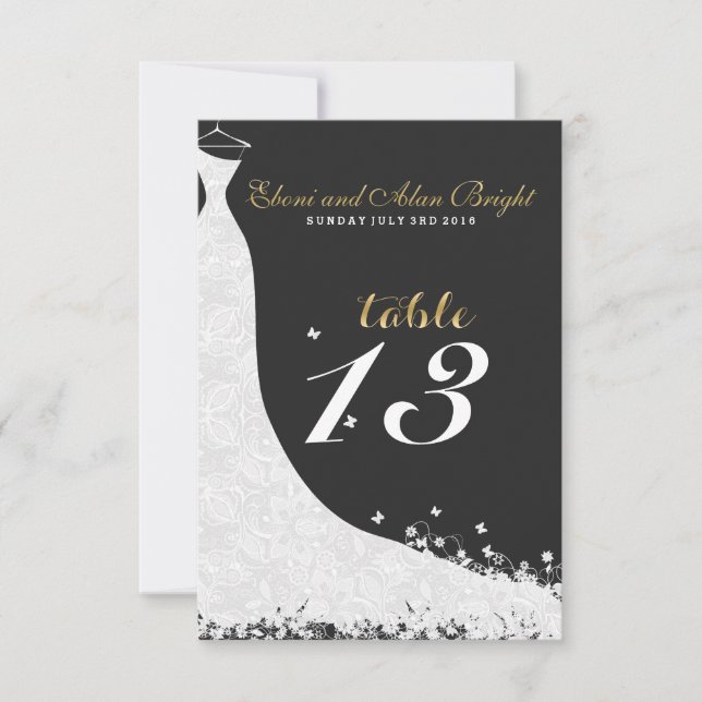 Invitación Elegante mesa de Boda de encaje blanco 13 (Anverso)