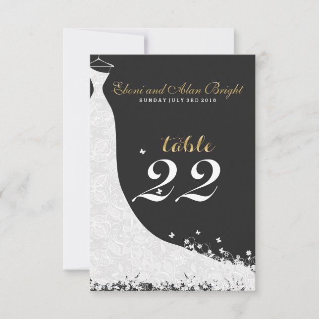 Invitación Elegante mesa de Boda de encaje blanco 22 (Anverso)