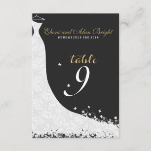 Invitación Elegante mesa de Boda de encaje blanco 9