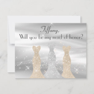 Invitación Elegante mochila de honor