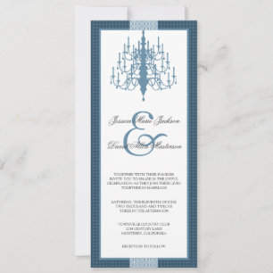 Invitación elegante moderna de la boda de la