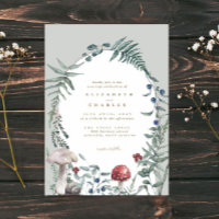 Elegante Mushroom Fern Boda