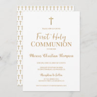 Elegante niño de la Cruz Blanca de Oro Primera com