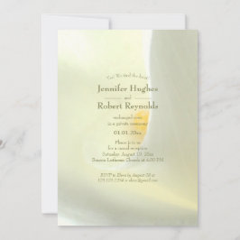 Invitación Elegante Nos Casamos Floral Elopement