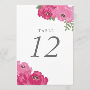 Invitación Elegante número de tabla de Jar Mason