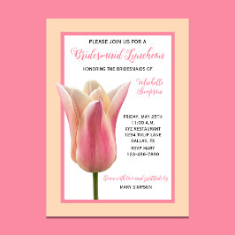 Invitación elegante para almuerzo de damas de hono
