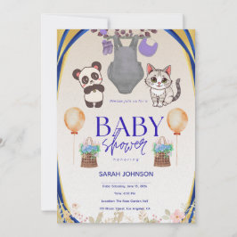 Invitación elegante para baby shower | Minimalista