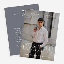 Elegante Partido de Graduación de Fotografía de Ti