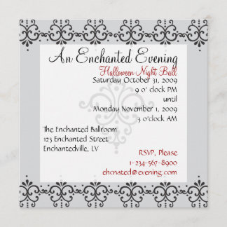 Invitación Elegante Patteern 4