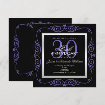 Elegante Perla en Marco para 30º Aniversario de Bo