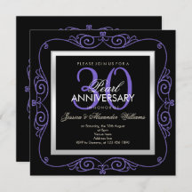 Elegante Perla en Marco para 30 Aniversario de Bod