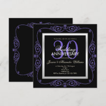 Elegante Perla en Marco para Aniversario de 30 Año