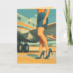 Invitación Elegante piloto del Jet