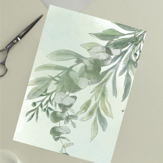 Invitación Elegante Polvo Verde Escritura Clásica Despedida d