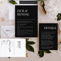 Elegante Premium | Boda de nombres modificables