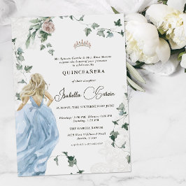 Invitación Elegante Princesa Cuento de Hadas | Quinceañera 15